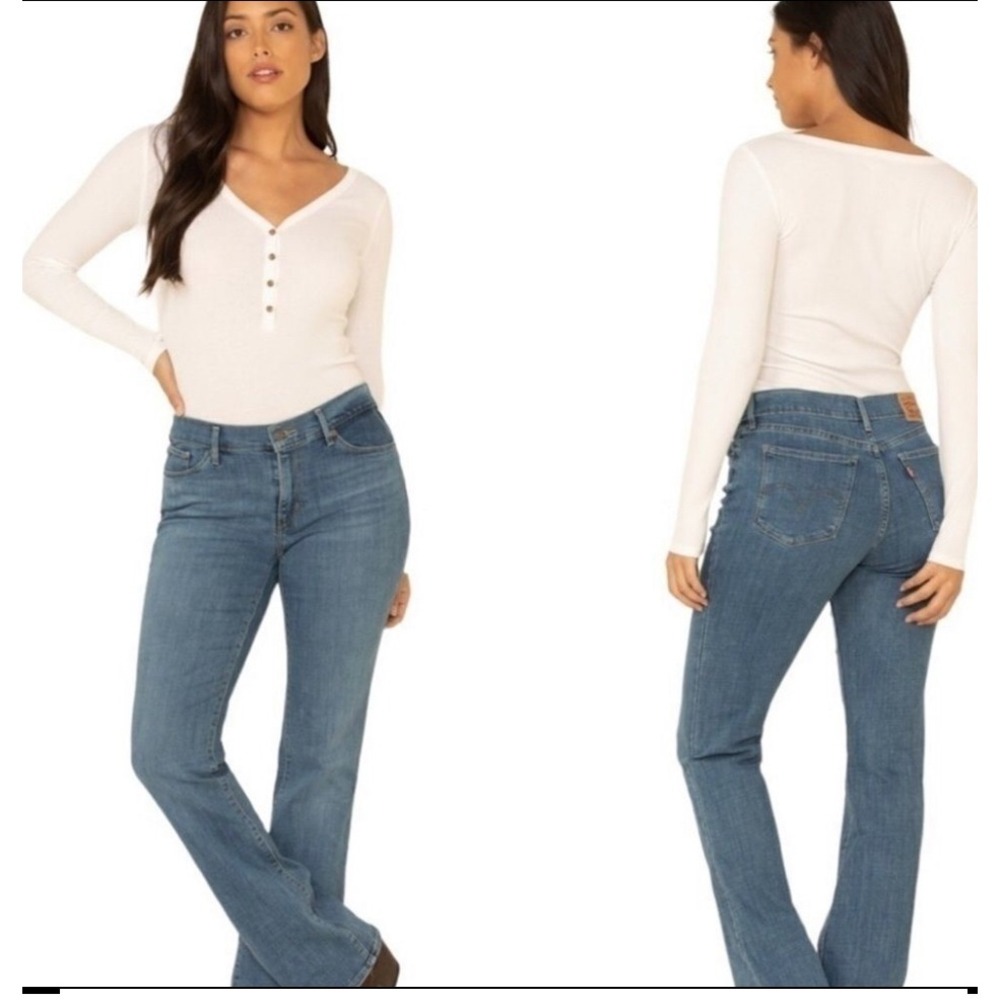 Levi's 515 Bootcut Women Jeans Dark Wash‎ Size 12 Streetwear Denim NWT